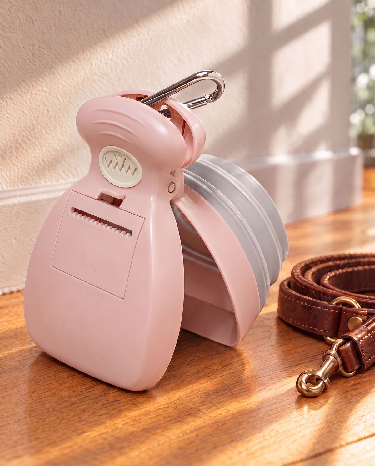 The pocket scooper in blush pink