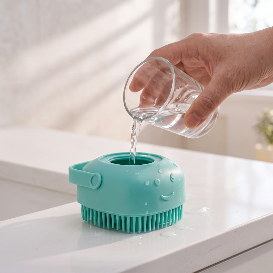 Step 3: Add a little water